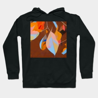 Pastel Autumn Leaves Hoodie